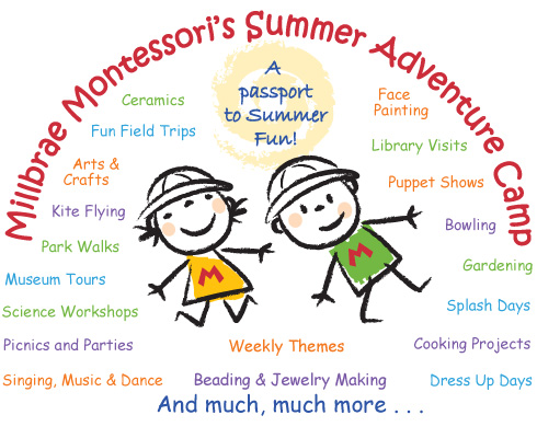 Millbrae Montessori School Summer Ad